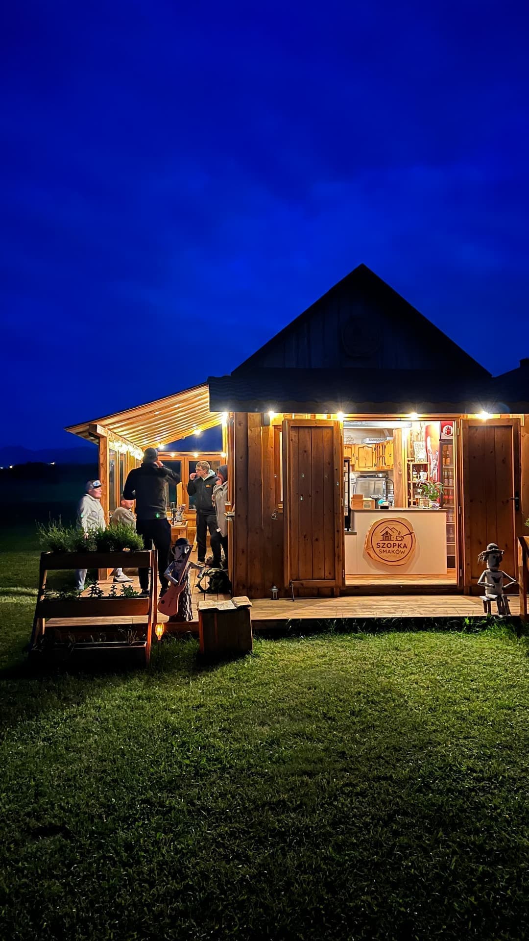Cykliści w Szopce Smaków